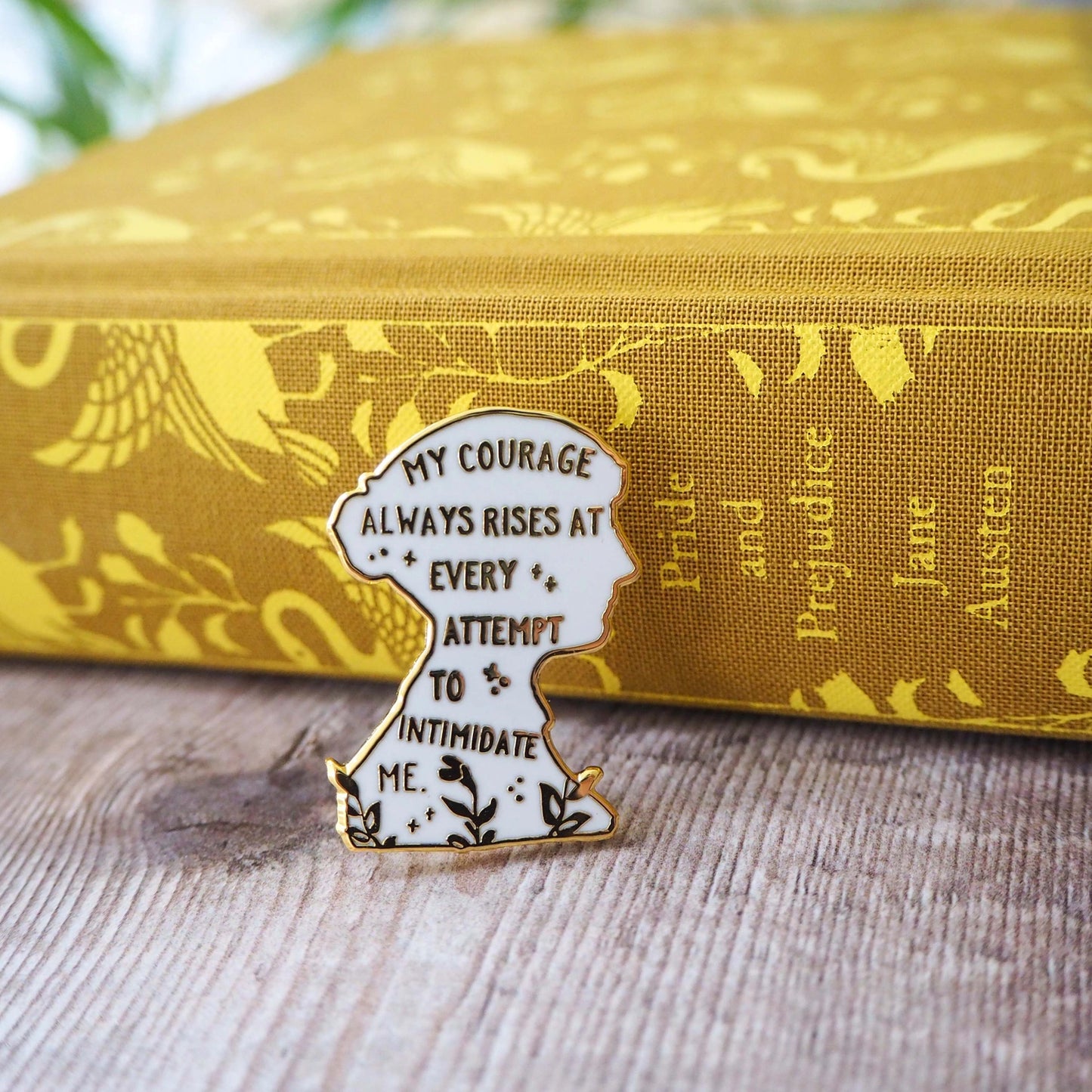 Jane Austen Pin Badge