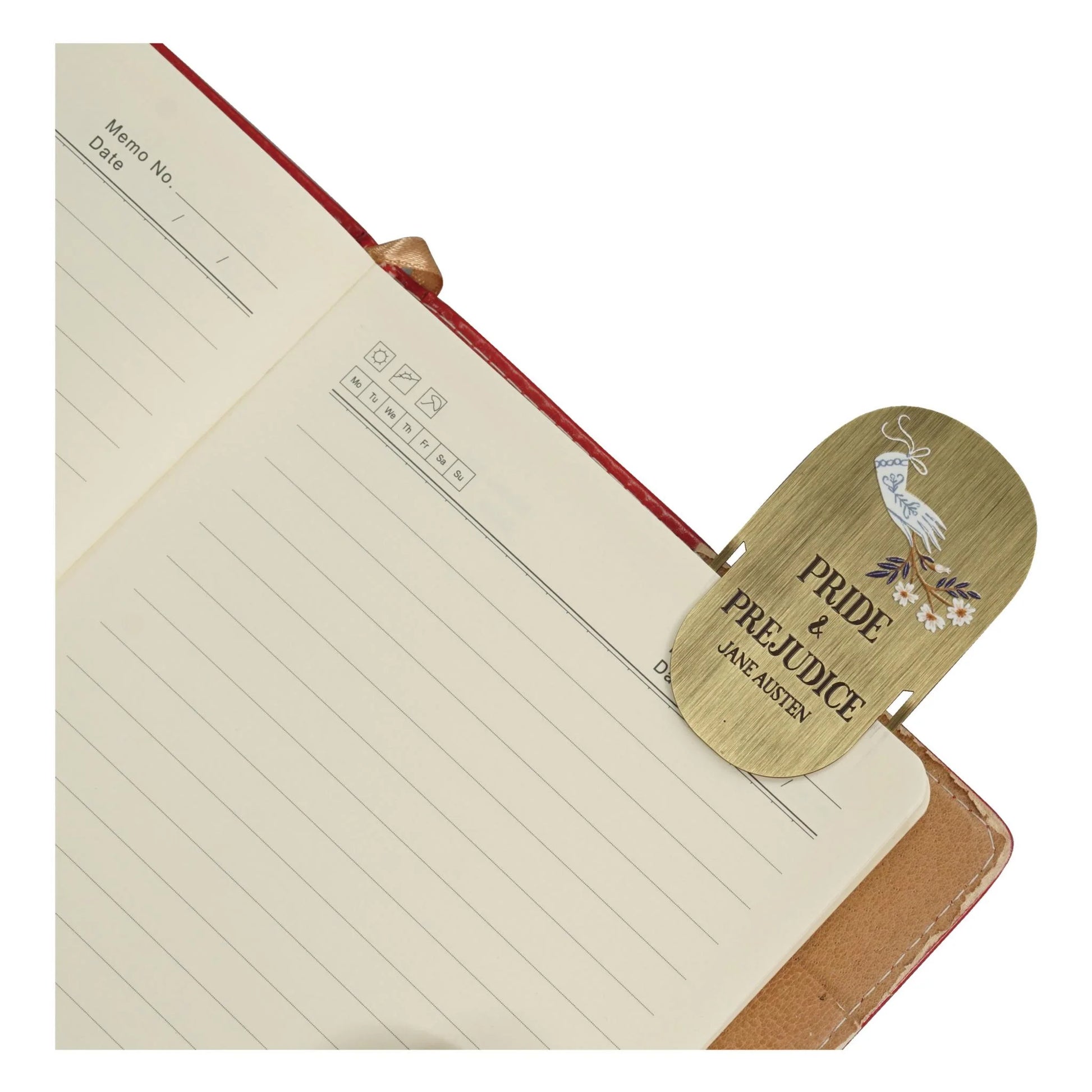  Jane Austen Pride and Prejudice Metal Bookmark