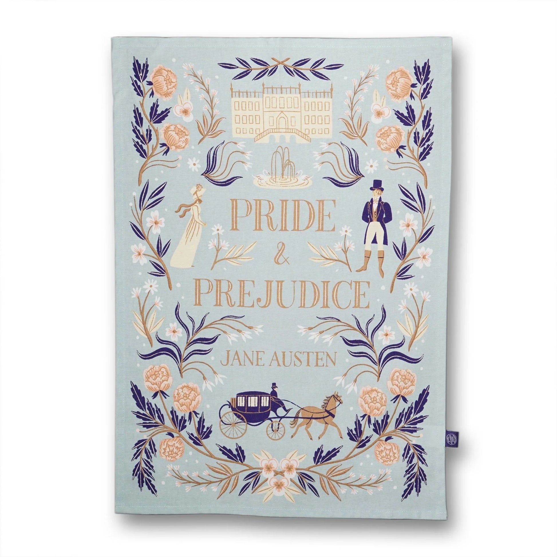 Jane Austen Pride and Prejudice Tea Towel