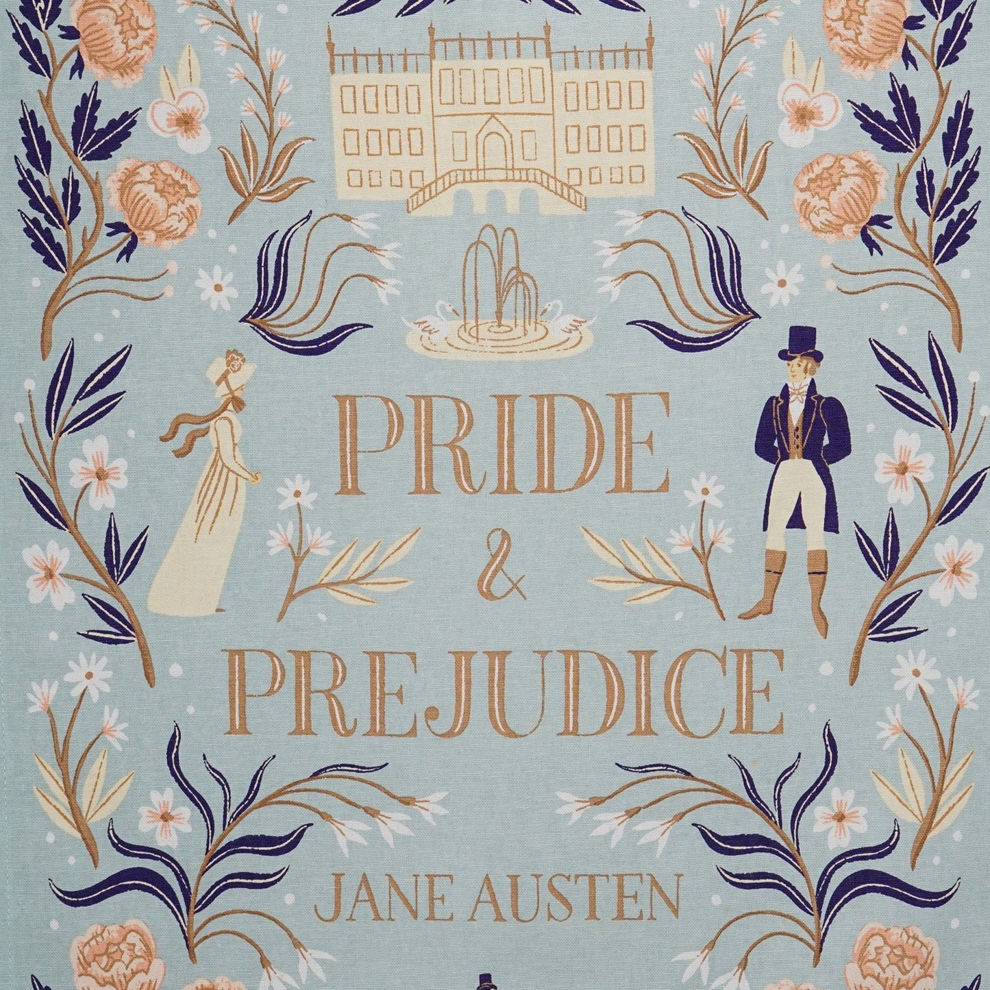 Jane Austen Pride and Prejudice Tea Towel