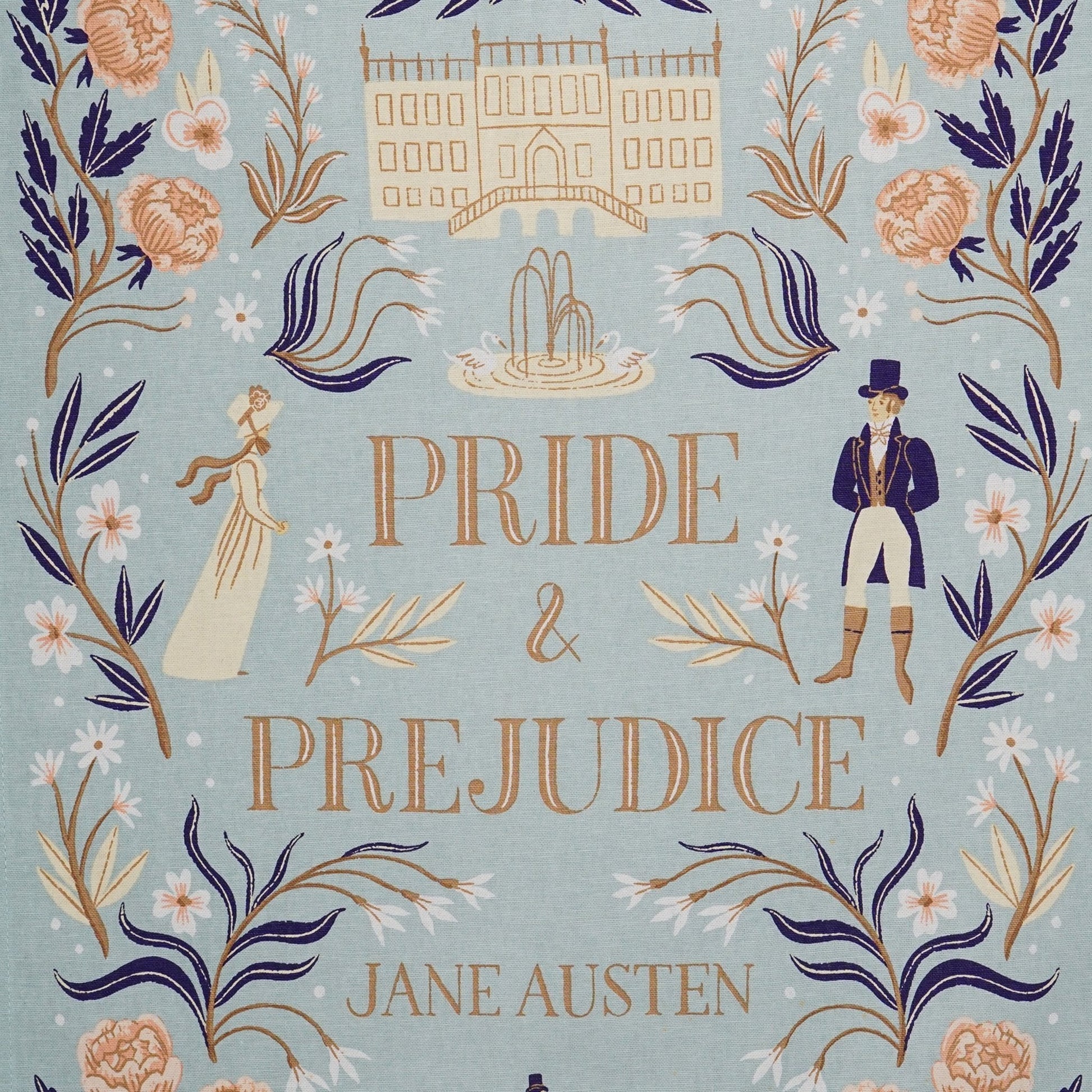 Jane Austen Pride and Prejudice Tea Towel