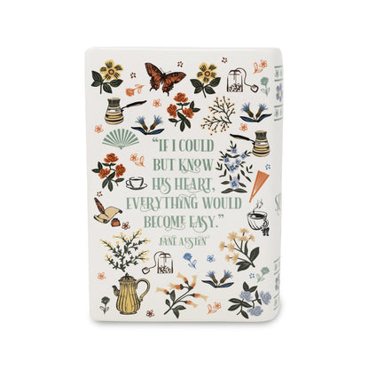 Jane Austen Sense and Sensibility Large Book Vase