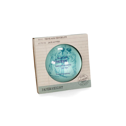 Jane Austen Sense and Sensibility Paperweight