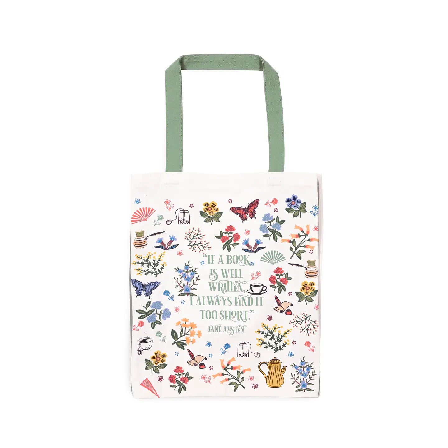 Jane Austen Sense and Sensibility Tote Bag