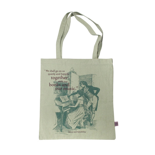  Jane Austen Sense and Sensibility Tote Bag