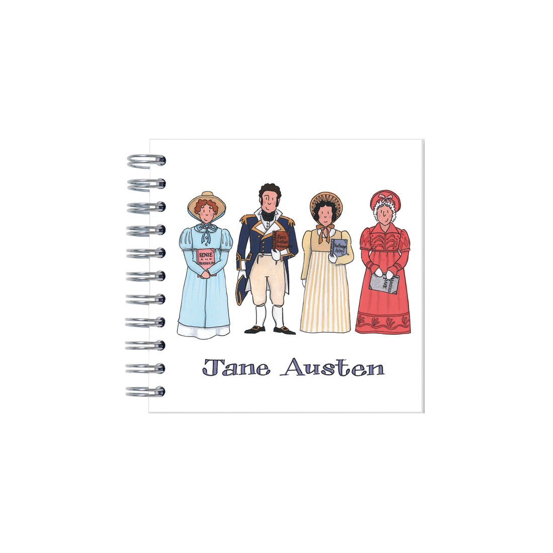 Jane Austen mini notebook - Longbourn Handcrafted 