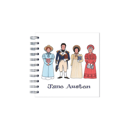 Jane Austen mini notebook - Longbourn Handcrafted 