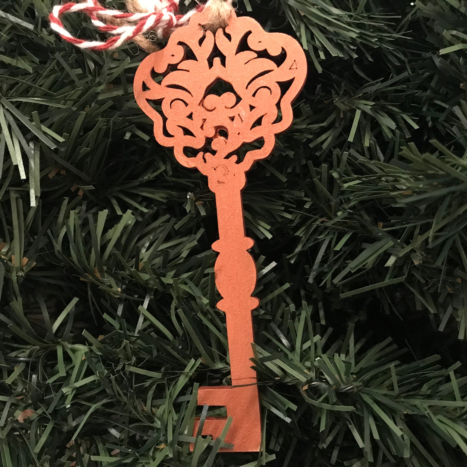 'Chawton' Key Ornament Copper