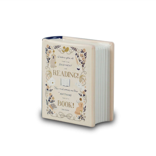 HM 139 - Jane Austen Book Vase