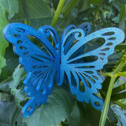 Small Standing 3D Butterfly  - Blue
