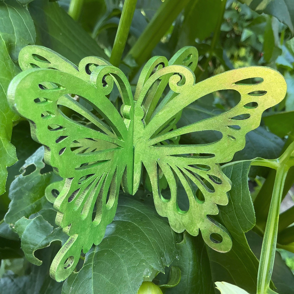 Small Standing 3D Butterfly  - Green