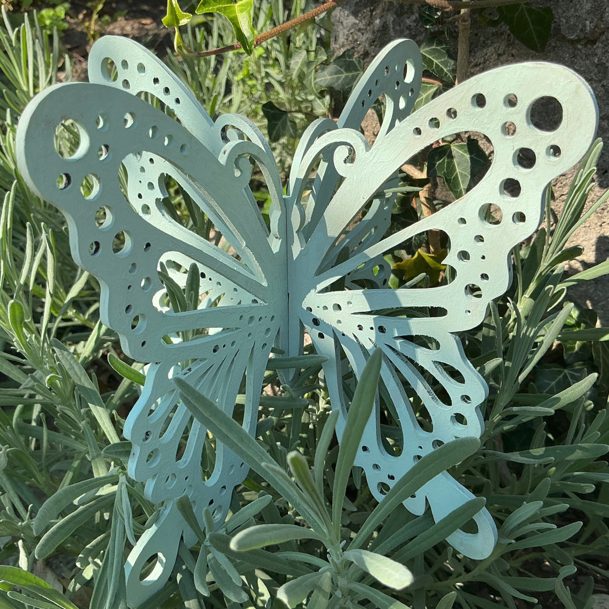 X Large Standing Butterfly - Sea Spray