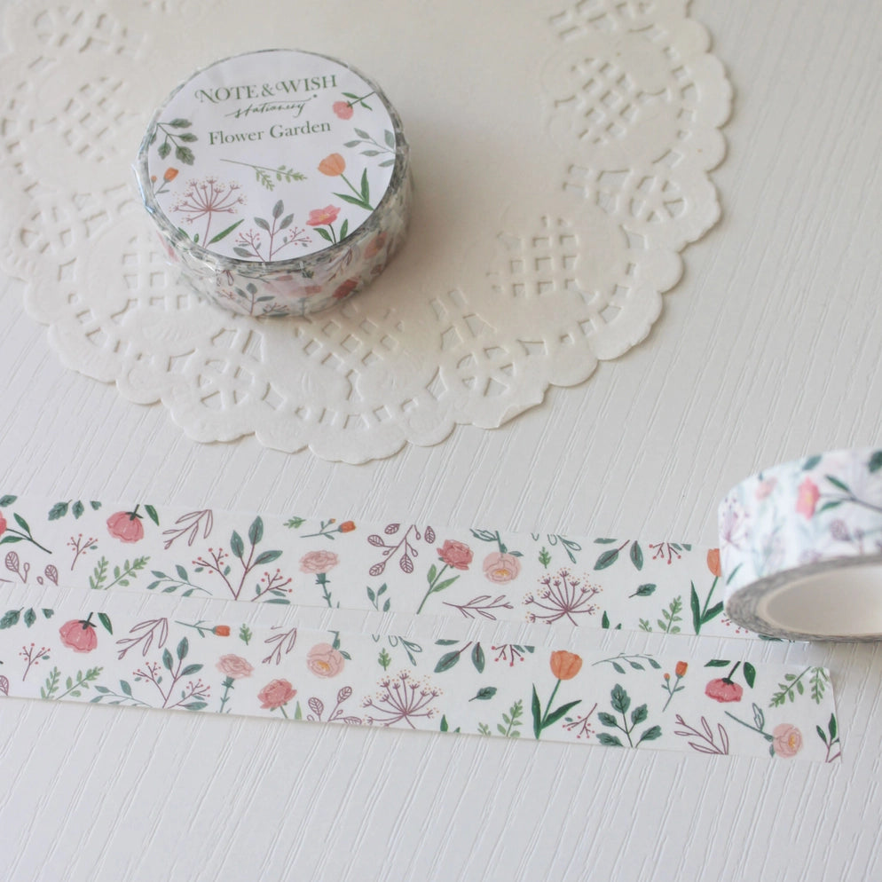NW 104 - Flower Garden Washi Tape