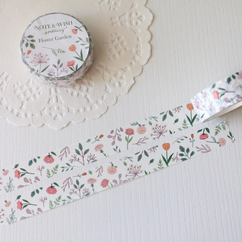 NW 104 - Flower Garden Washi Tape