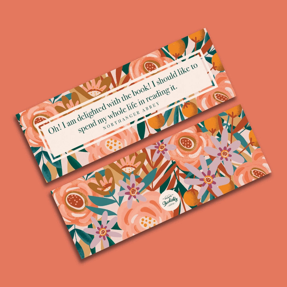BK 112 - Jane Austen Quote Bookmark - Northanger Abbey