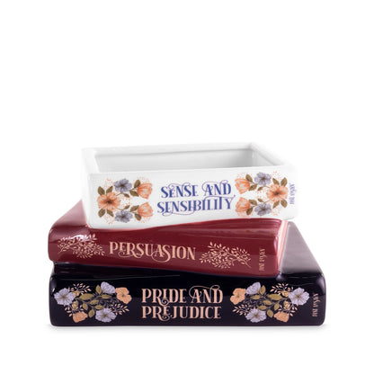 SM 125 - Jane Austen Stacked Book Planter