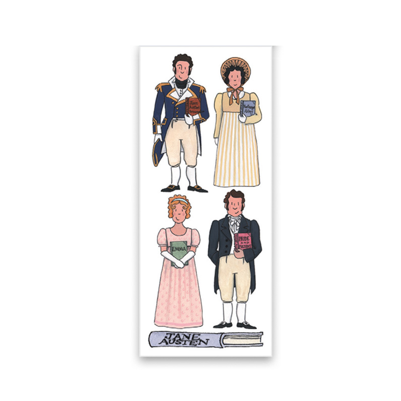 Jane Austen magnetic bookmark