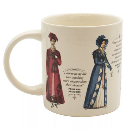 TG 101 -Jane Austen Heat Reactive Mug